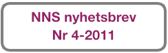 Knapp NNS Nyhbrev 2011 4